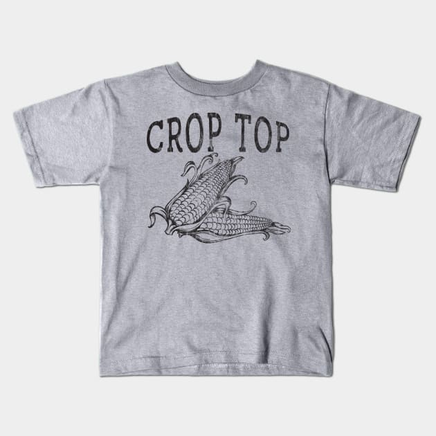 Crop Top Kids T-Shirt by LifeTime Design